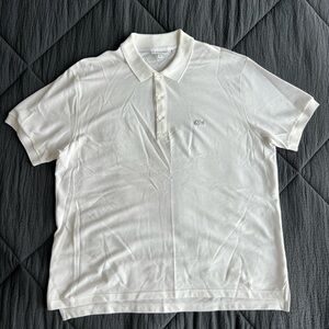 Lacoste Men's White Polo Shirt